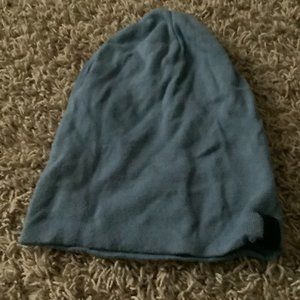 blue beanie